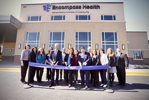 Encompass Health Rehabilitation Institute of Libertyville ribbon cutting
