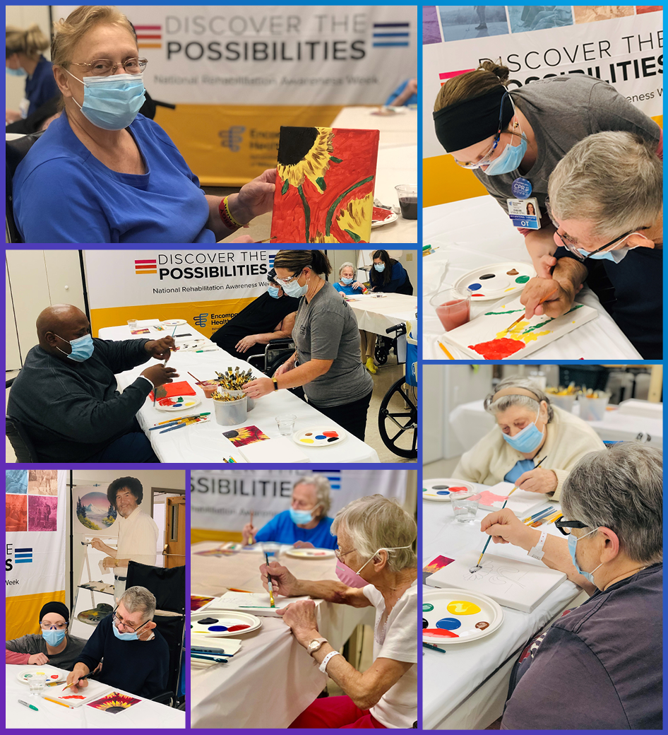  Painting therapy at Nittany Valley
